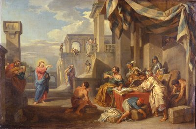 La vocación de San Mateo de Giovanni Paolo Panini