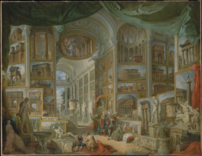 Roma antigua, 1757 de Giovanni Paolo Pannini