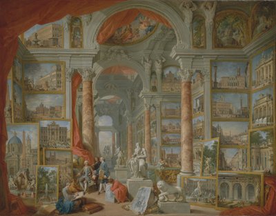 Roma moderna de Giovanni Paolo Pannini