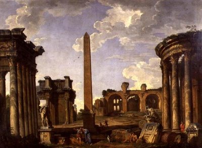 Capricho romano de Giovanni Paolo Pannini
