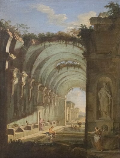 Ruinas con termas de Giovanni Paolo Pannini
