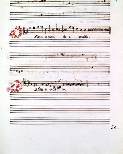 OSANNA, manuscrito de las 