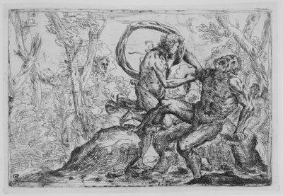 El desollamiento de Marsias, mediados del siglo XVII de Giovanni Pietro Possenti