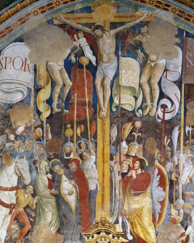 Crucifixión de Giovanni Pietro da Cemmo