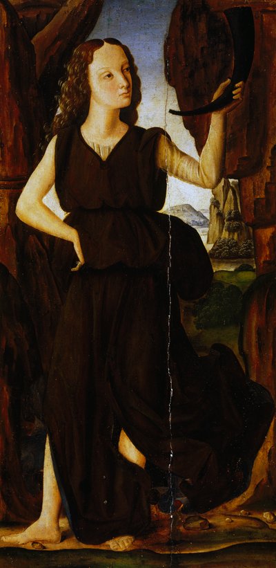La musa Melpómene de Giovanni Santi