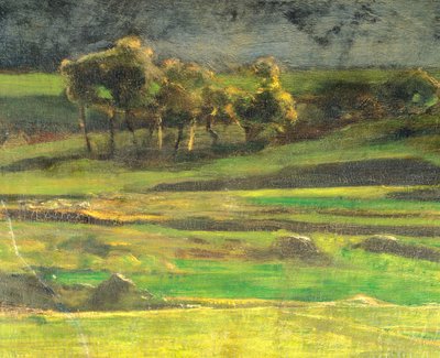 En el poste de Giovanni Segantini