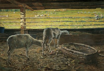 Contraste de luz de Giovanni Segantini