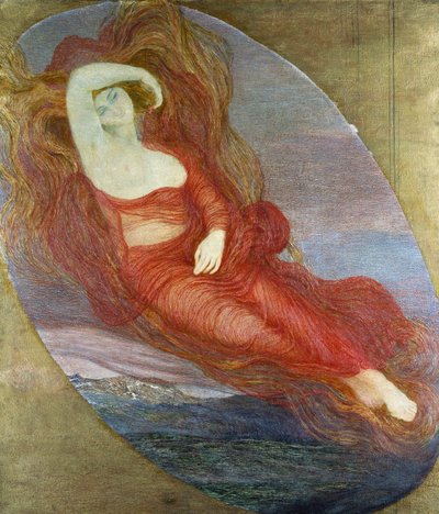 Diosa del Amor de Giovanni Segantini