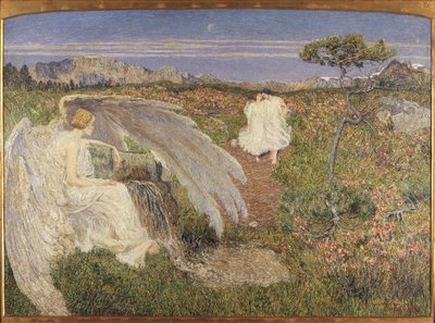 Italia, Amor en la Fuente de la Vida de Giovanni Segantini