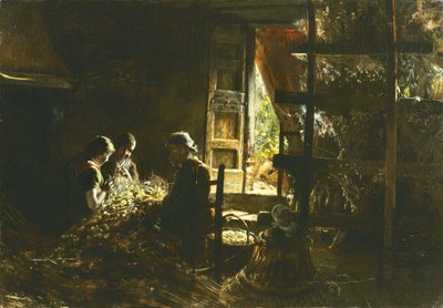 La raccolta dei bozzoli de Giovanni Segantini