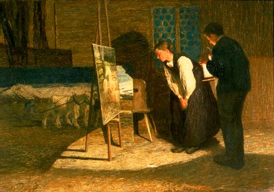 Mis modelos de Giovanni Segantini