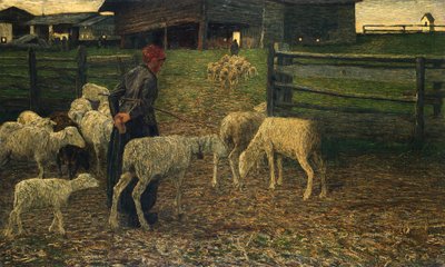 Regreso al Redil de Giovanni Segantini