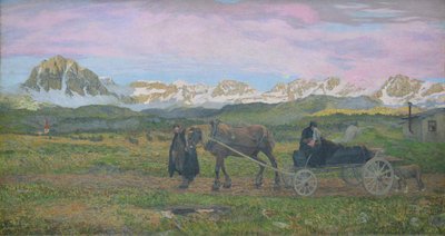 Regreso a casa de Giovanni Segantini