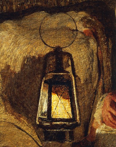 Las Dos Madres (detalle) de Giovanni Segantini