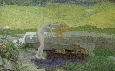 Vanidad La Fuente del Mal de Giovanni Segantini
