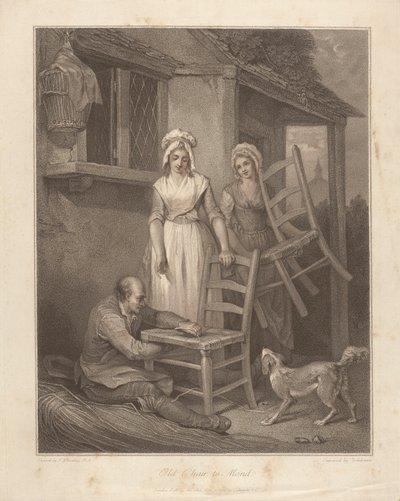 Silla vieja para reparar de Giovanni Vendramini