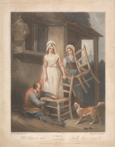 Sillas viejas para reparar de Giovanni Vendramini