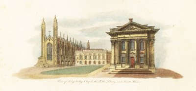 Vista de la Universidad de Cambridge de Giovanni Vendramini