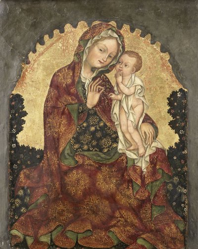 Virgen de la Humildad de Giovanni da Francia (attributed to)