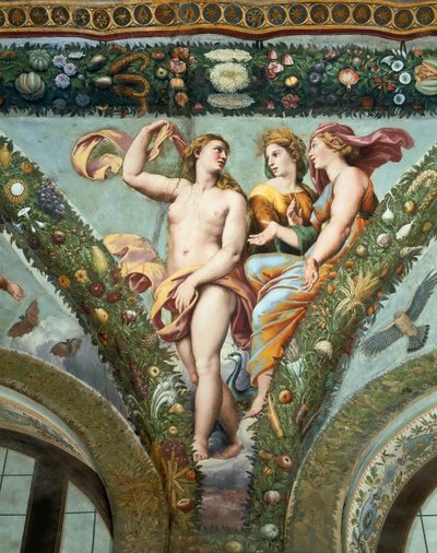 Venus, Ceres y Juno, 1517 de Giovanni da Udine