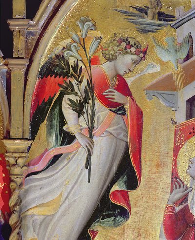 Arcángel Gabriel (detalle) de Giovanni dal Ponte