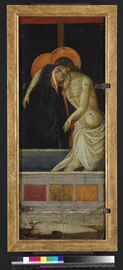 Piedad, reverso de Giovanni dal Ponte