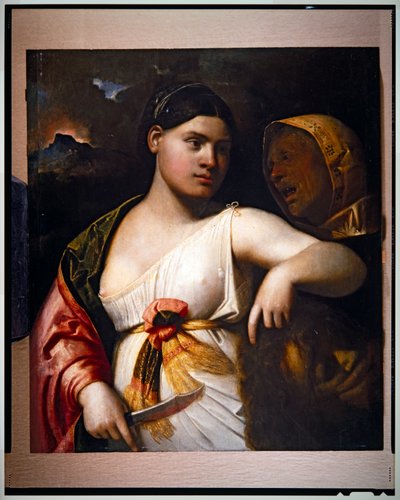 Judith y Holofernes (pintura) de Giovanni de Busi Cariani