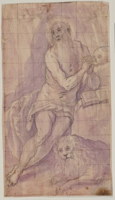 San Jerónimo en el desierto de Giovanni de Vecchi