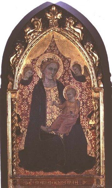 La Madonna de la Humildad de Giovanni di Bartolomeo Cristiani