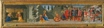 Natividad y Adoración de los Reyes Magos. M. I. 523 ... de Giovanni di Francesco