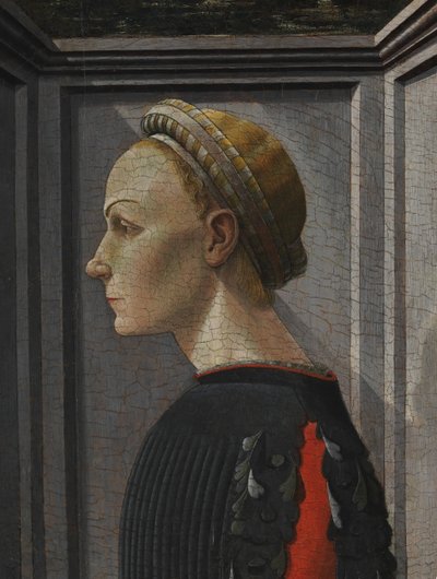 Retrato de una mujer de Giovanni di Franco