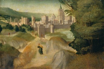 Escenas de una leyenda, probablemente c. 1515-1520 de Giovanni di Lorenzo Larciani