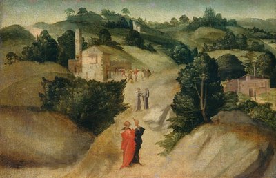 Escenas de una leyenda, probablemente c. 1515-1520 de Giovanni di Lorenzo Larciani