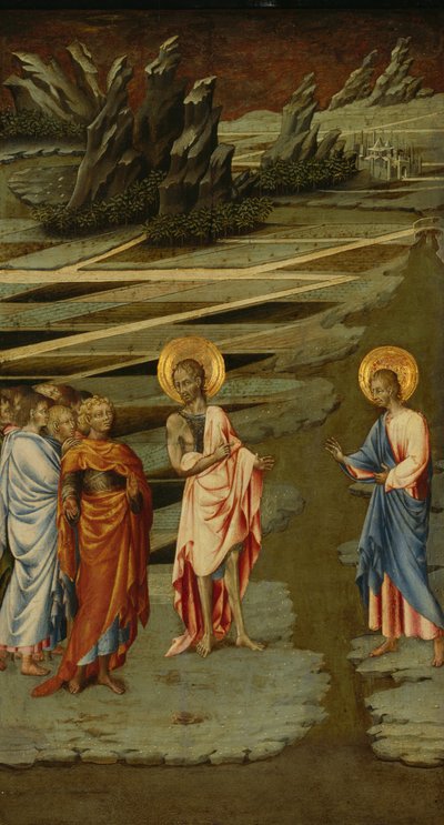 Ecce Agnus Dei, 1455-60 de Giovanni di Paolo