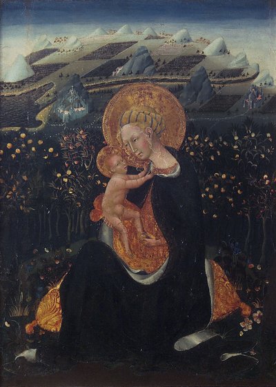 Virgen de la Humildad de Giovanni di Paolo