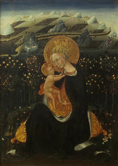 Virgen de la Humildad de Giovanni di Paolo