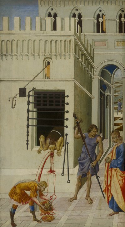 La Decapitación de San Juan Bautista de Giovanni di Paolo