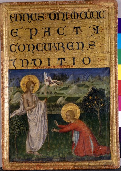 Noli me tangere, c.1450 de Giovanni di Paolo di Grazia