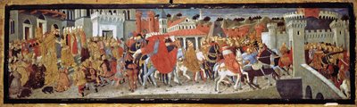 Federico III y Leonor de Portugal en Roma, 1452 de Giovanni di Ser Giovanni,