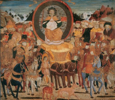 El triunfo de la fama de Giovanni di Ser Giovanni Scheggia