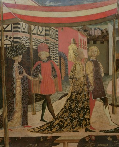 El cassone de los Adimari, c.1450 de Giovanni di Ser Giovanni Scheggia