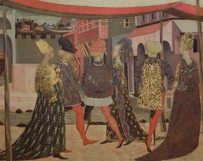 El cassone de los Adimari, c.1450 de Giovanni di Ser Giovanni Scheggia