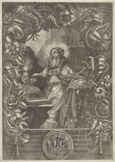 Retrato de San Agustín de Girard van der Bruggen