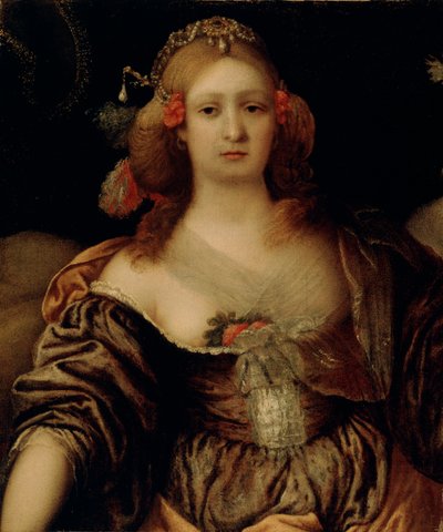 Retrato de una joven de Girolamo Forabosco