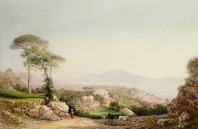 Capri desde Massa Lubrense de Girolamo Gianni