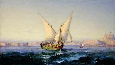 Fuera del puerto de Valetta de Girolamo Gianni