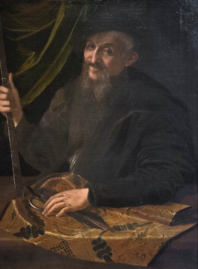 Retrato de un sastre de Girolamo Mazzola Bedoli