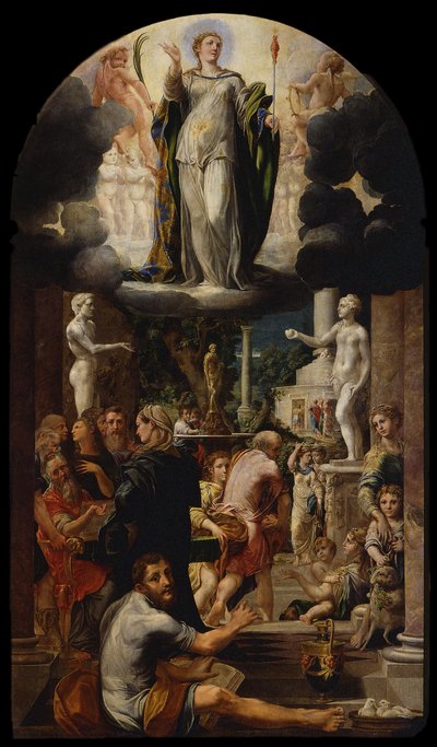 La Inmaculada Concepción de la Virgen, 1539 de Girolamo Mazzola Bedoli