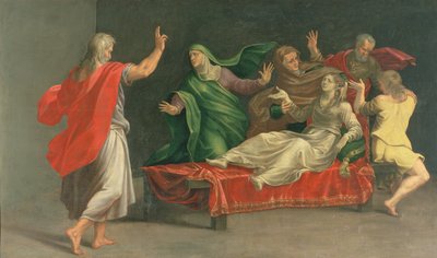 La resurrección de Drusiana de Girolamo Mazzola Bedoli