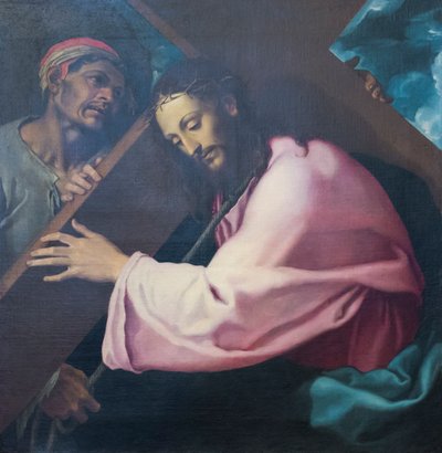 Cristo llevando la cruz de Girolamo Muziano